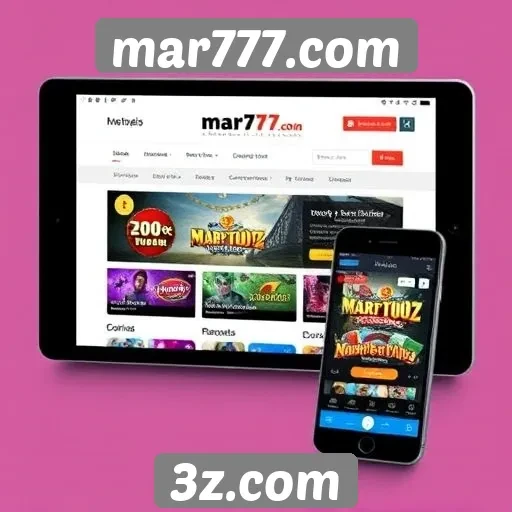 Desempenho de mar777.com em dispositivos móveis