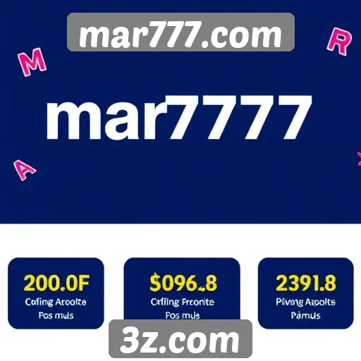 Promos e bônus oferecidos pelo mar777.com