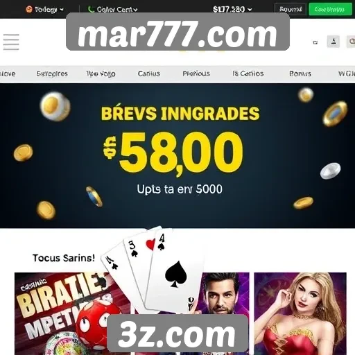 Promoções e bônus disponíveis no mar777.com